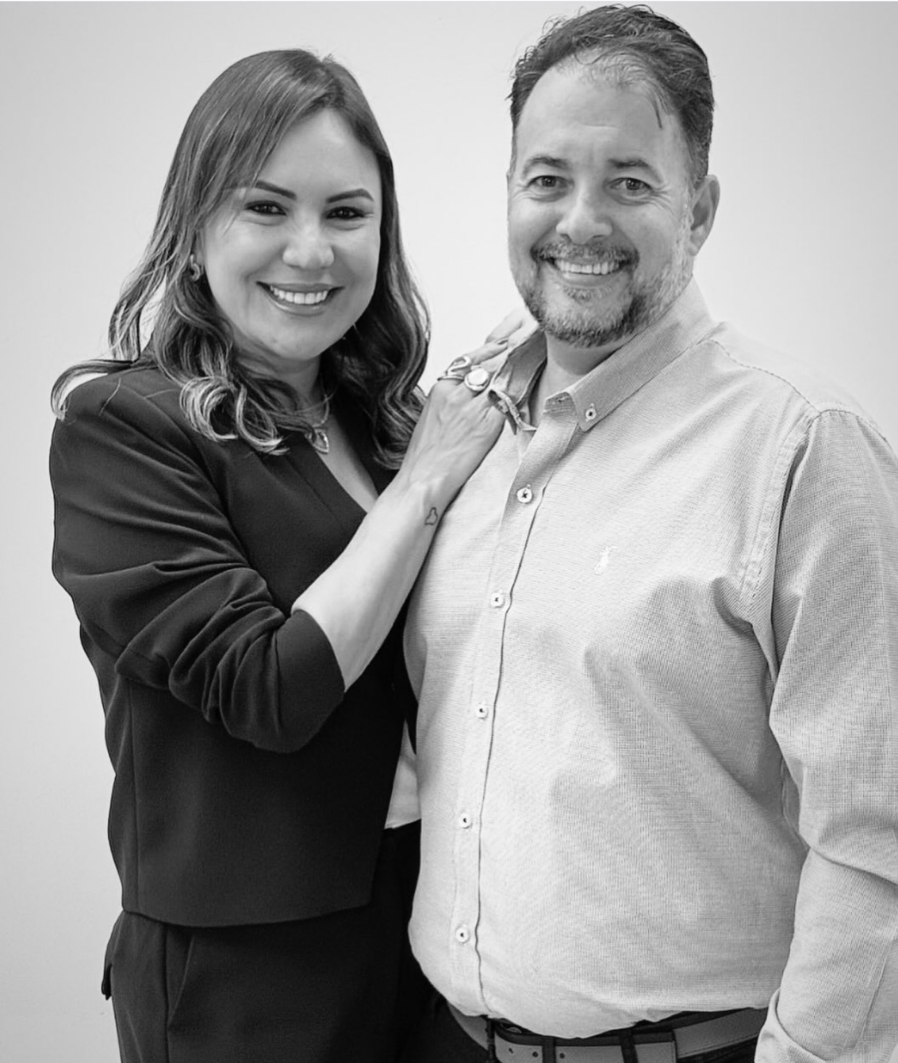 Dra. Katiuscia Bueno e Dr. Régis Rocha CEOs da Prime Odontologia